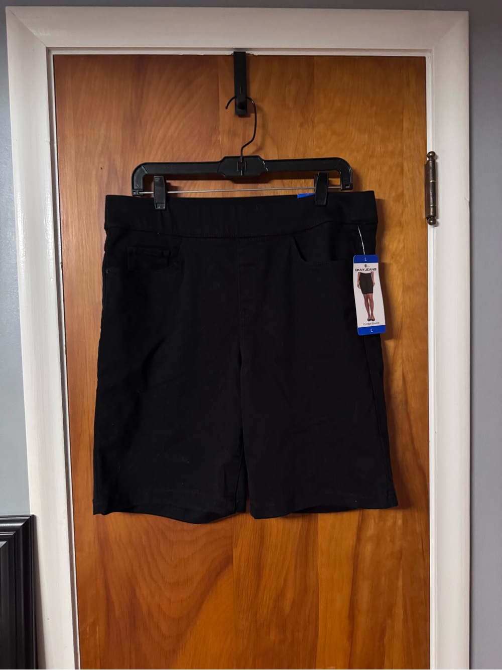 DKNY Black Women's Bermuda Shorts